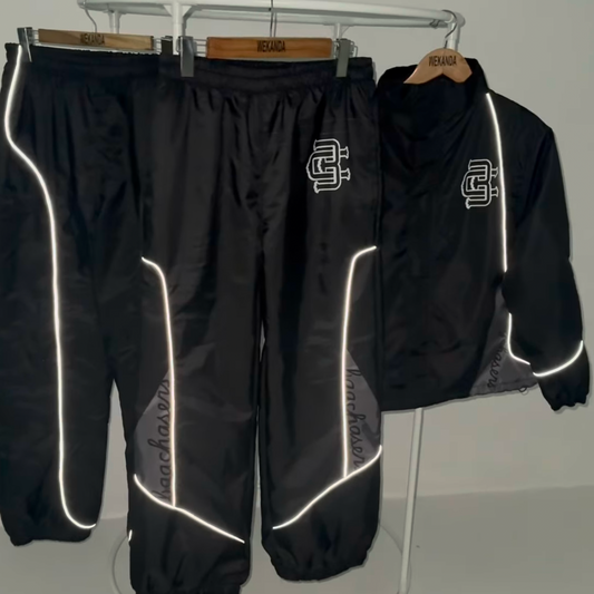 Bagchasin Windbreaker Set (BLACK)